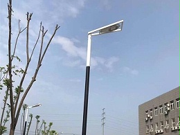 鑫永虹6米LED路灯进驻湖北仙桃中加科技城