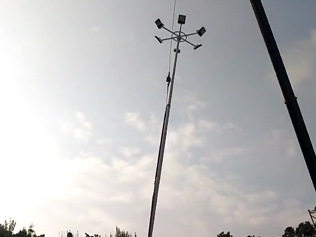 15米LED中杆灯-贵阳天河潭广场工程案例