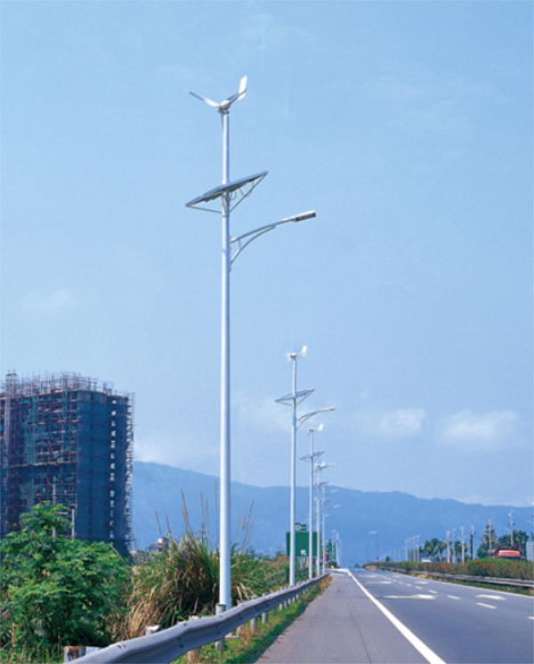 风光互补太阳能路灯