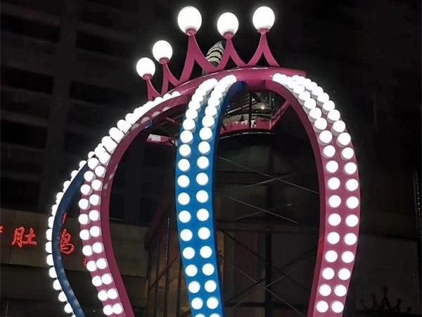 LED艺术景观灯，鑫永虹照明佛山广场工程案例